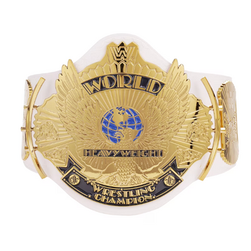 Winged Eagle Championship Belt Replica White 2mm