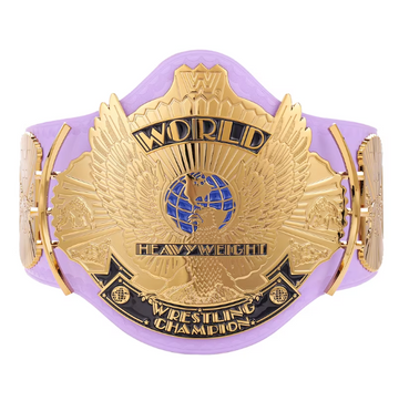 Winged Eagle Championship Title Belt Replica Purple 2mm