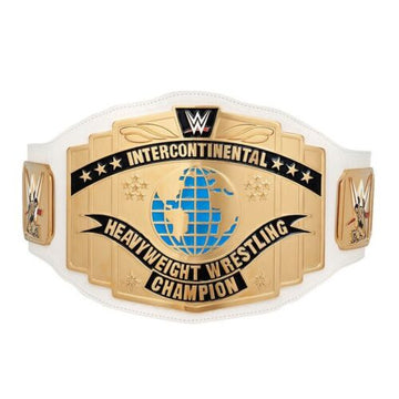 Intercontinental Championship Title Belt Replica White 2mm