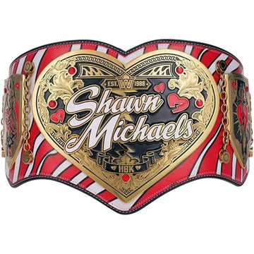 SHAWN MICHAELS Championship Title Belt Replica - Adult Size
