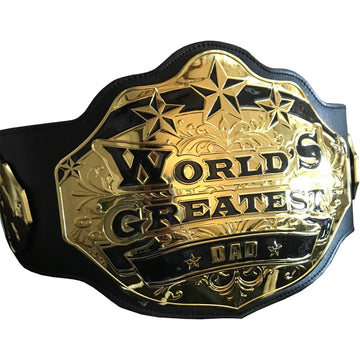World's Greatest Dad Championship Belt Replica 2mm