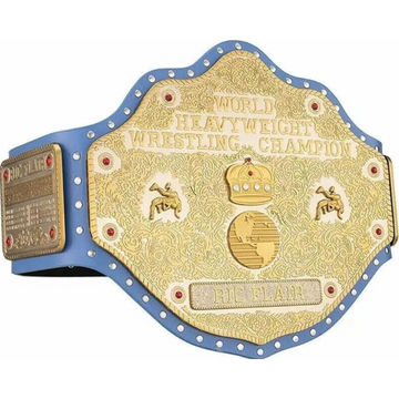 Kids Custom Ric Flair WCW Big Gold Title Belt Replica