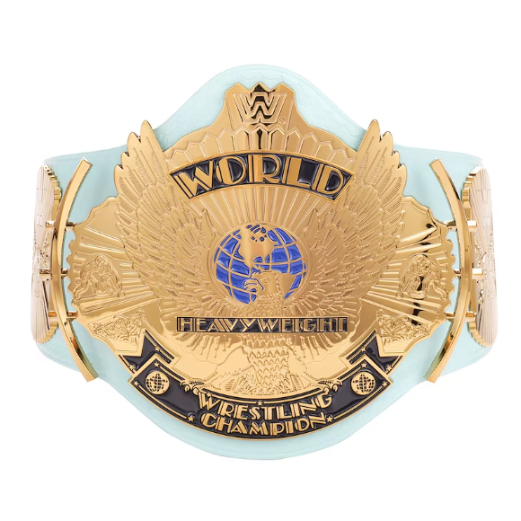 Winged Eagle Championship Belt Replica Sky Blue 2mm