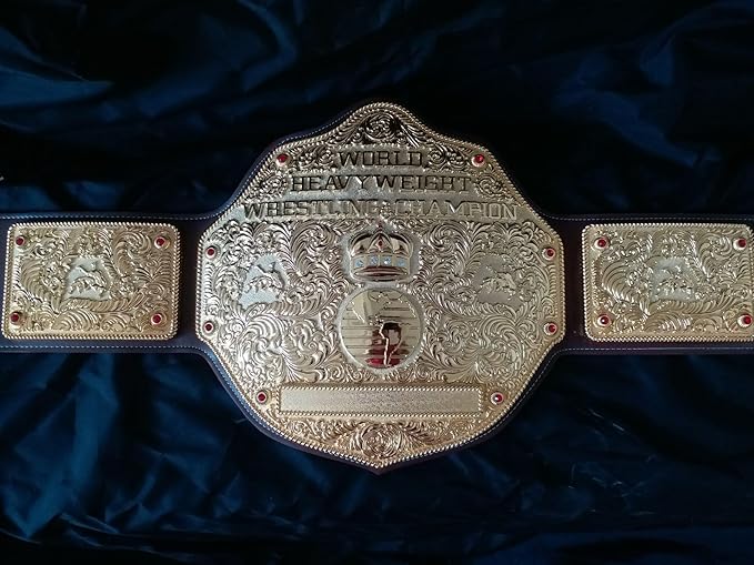 Big Gold Dye Championship Belt Replica Brown 5mm