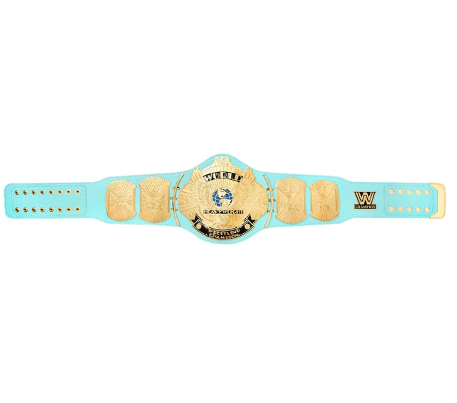 Winged Eagle Championship Belt Replica Blue 2mm