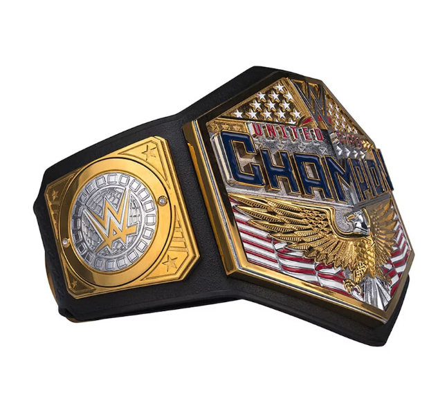 United States Championship Title Belt Replica 6mm