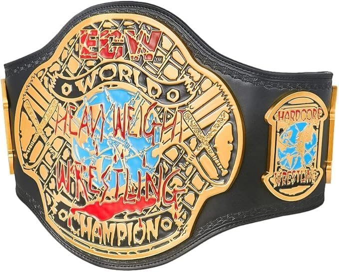 ECW World Heavyweight Championship Title Belt Replica - Adult Size