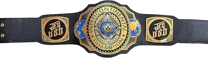JEY USO Intercontinental Championship Title Belt Replica - Adult Size