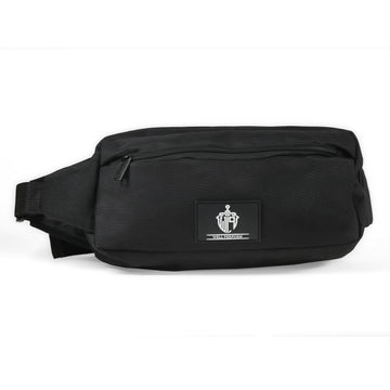 Adjustable Black Waist Bag – Minimalist & Functional