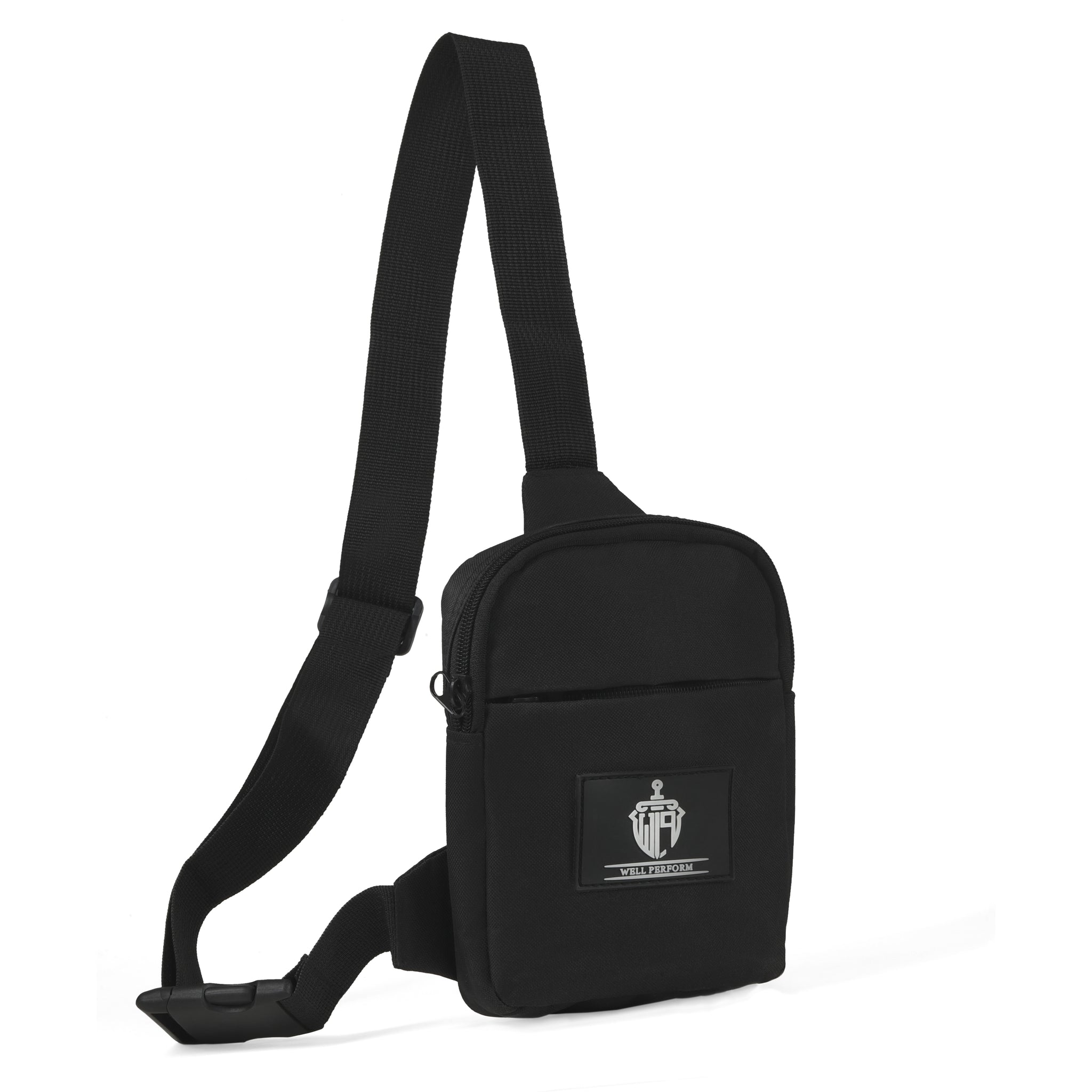 Black Crossbody Sling Bag – Lightweight & Secure