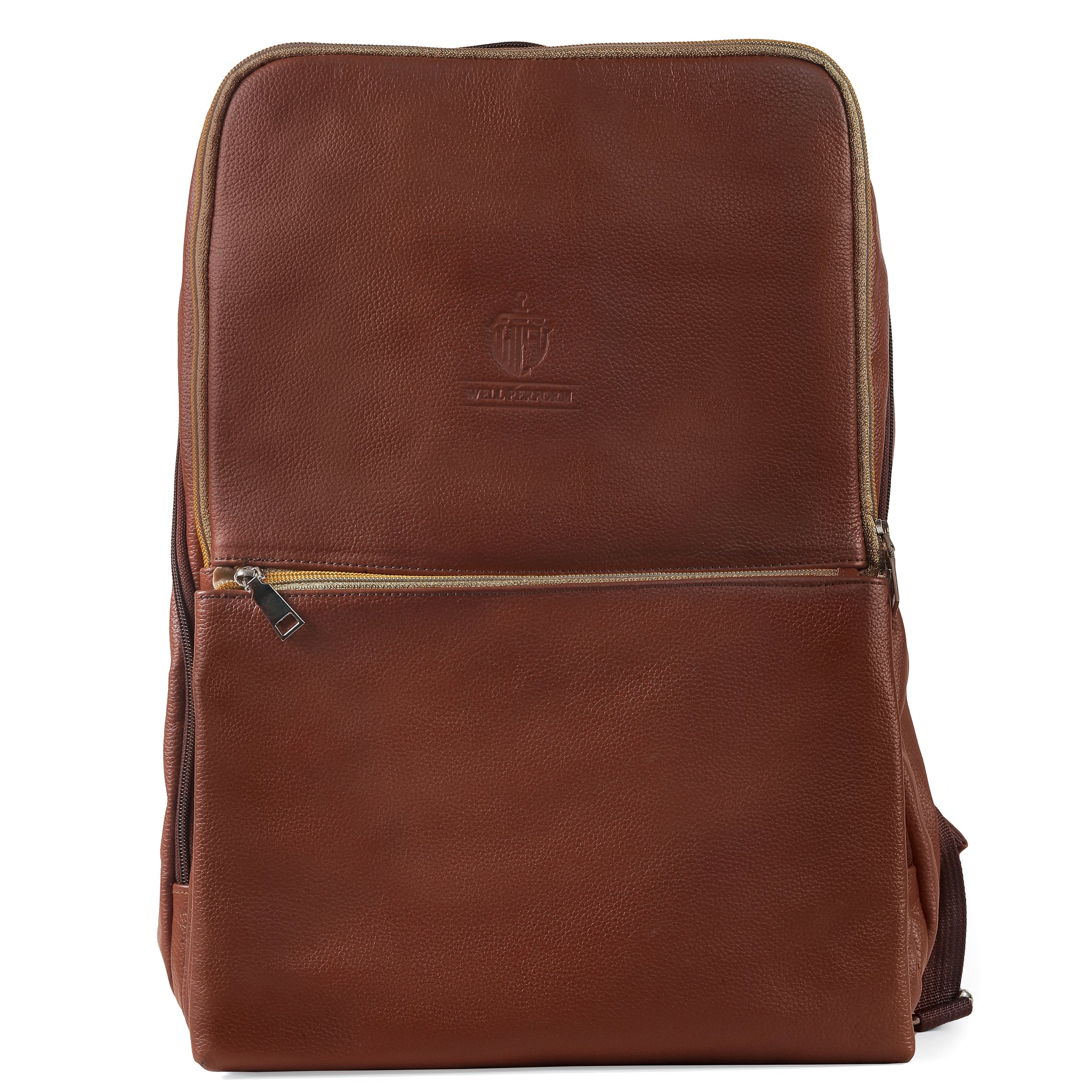 Premium Leather Laptop Backpack – Sleek & Professional