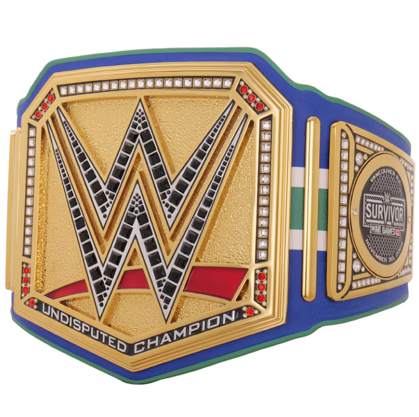 Survivor Series War Games 2024 Undisputed Championship Title Belt Replica - Adult Size