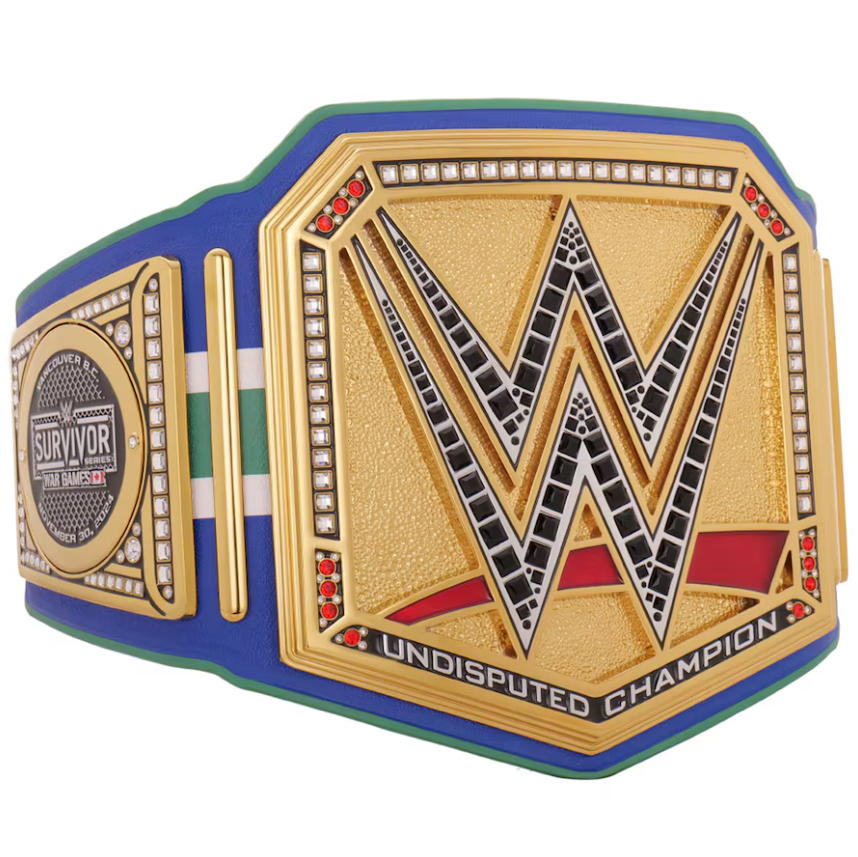 Survivor Series War Games 2024 Undisputed Championship Title Belt Replica - Adult Size