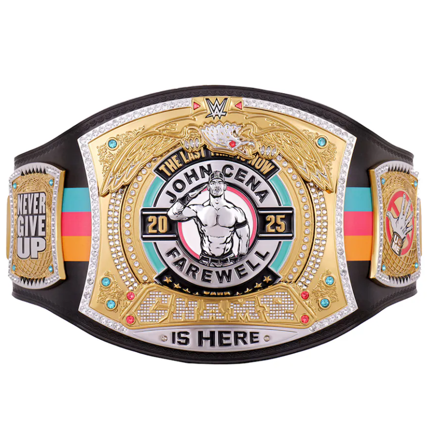 John Cena SA 2025 Spinner Championship Belt - Adult Size