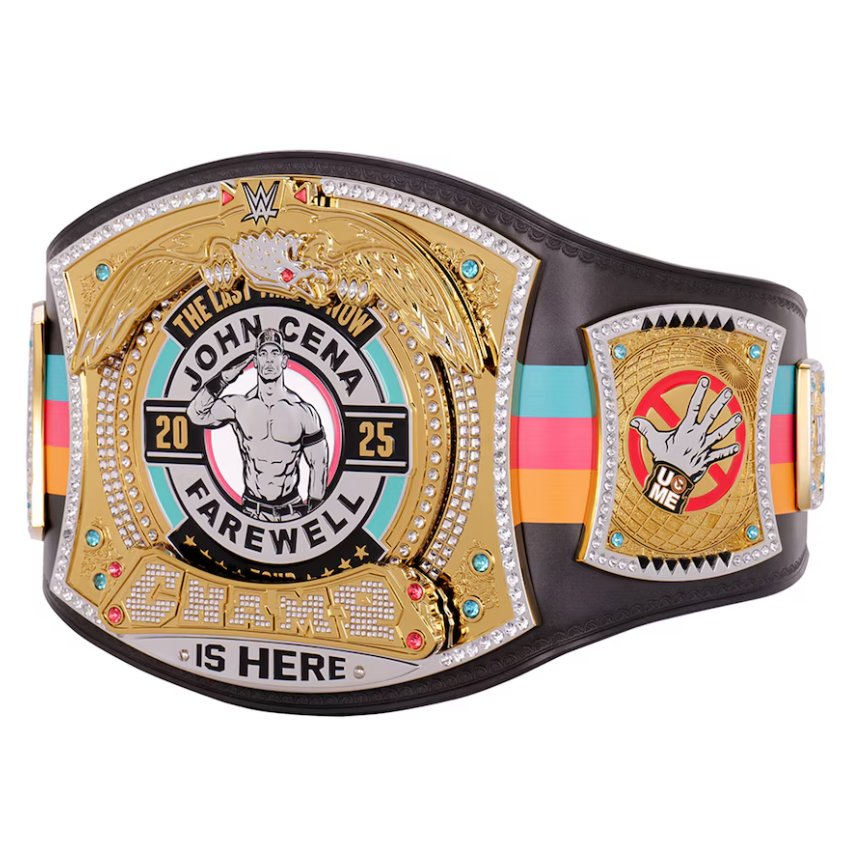 John Cena SA 2025 Spinner Championship Belt - Adult Size