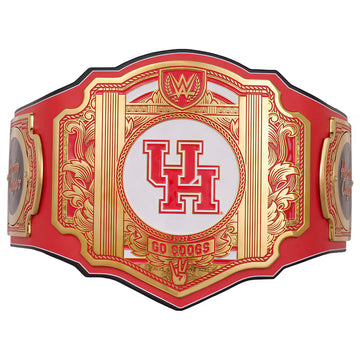 Houston Cougars Legacy Championship Title Belt Replica