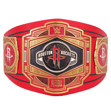 Houston Rockets Legacy Championship Title Belt Replica