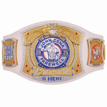 John Cena Farewell Tour 2025 Los Angeles Spinner Championship Replica Title Belt