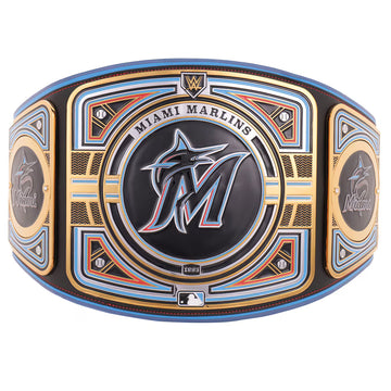 Miami Marlins Legacy Championship Title Belt Replica