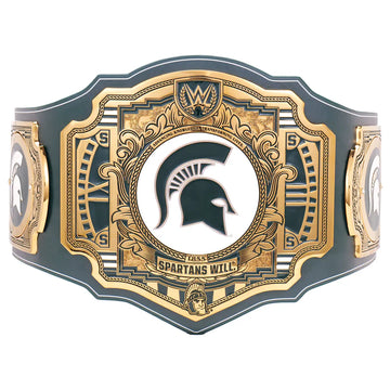 Michigan State Spartans Legacy Championship Title Belt Replica