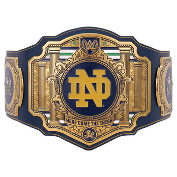 Notre Dame Fighting Irish Legacy Championship Title Belt Replica
