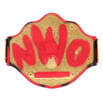 nWo Wolfpac Signature Series Championship Title Belt Replica