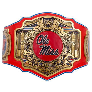 Ole Miss Rebels Legacy Championship Title Belt Replica