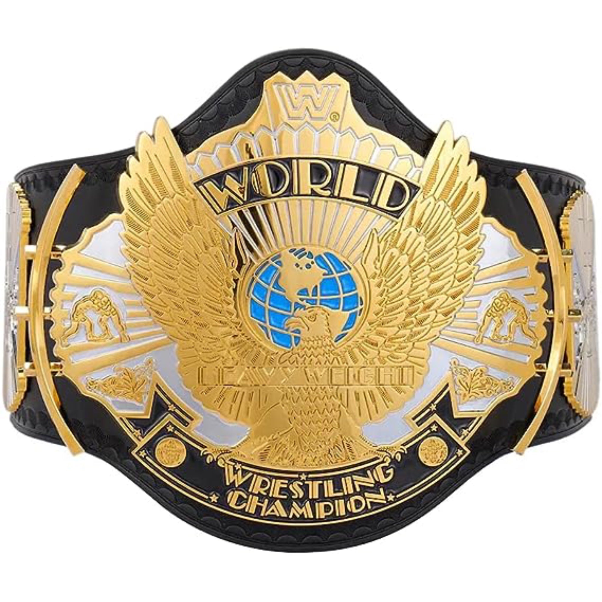 Winged Eagle Dual Championship Belt Replica 2mm