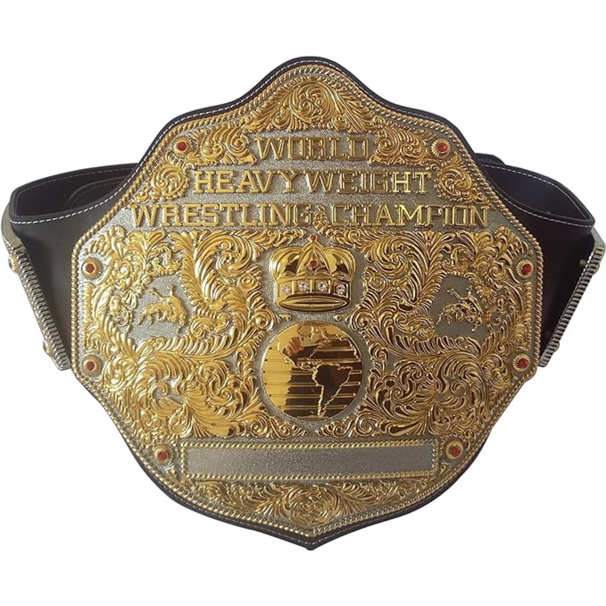 Big Gold Dual Championship Belt Replica 5mm