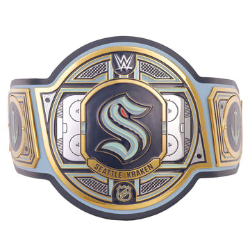 Seattle Kraken Legacy Championship Title Belt Replica