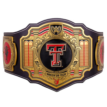 Texas Tech Red Raiders Legacy Championship Title Belt Replica