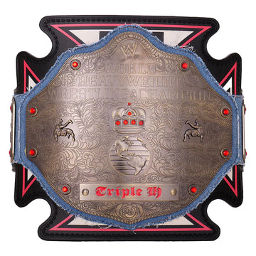 WWE Triple H 30 Years Evolution World Heavyweight Title Belt Replica