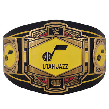 Utah Jazz Legacy Championship Title Belt Replica