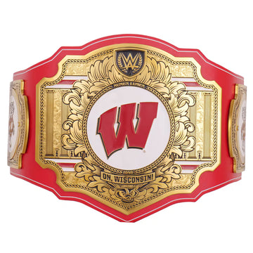 Wisconsin Badgers Legacy Championship Title Belt Replica