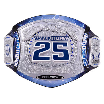 WWE SmackDown 25 Years Special Edition Spinner Title Belt Replica